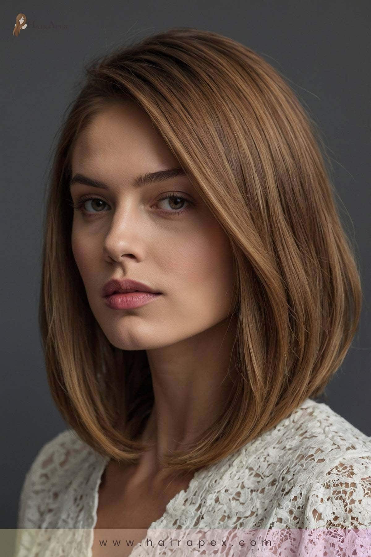 medium length haircut oval face 1