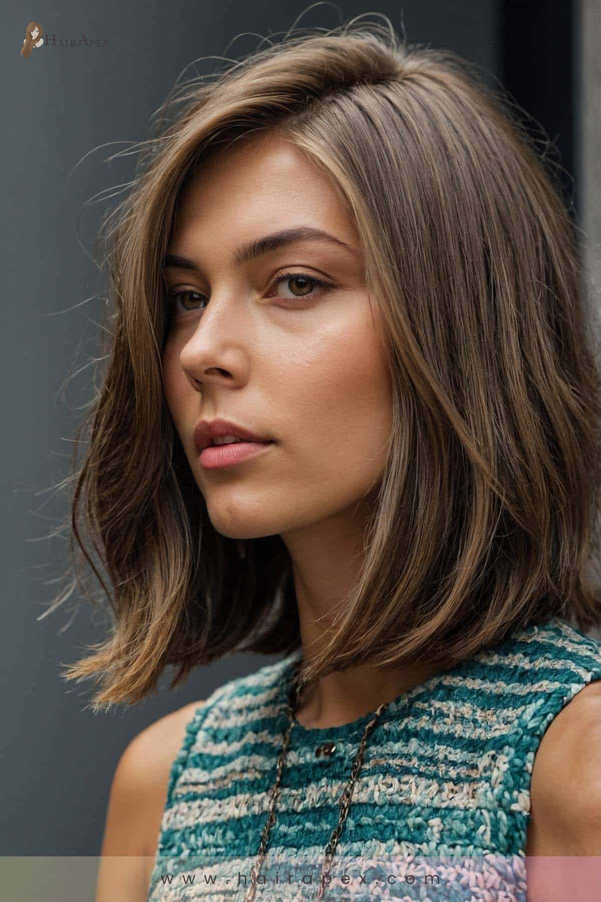 medium length haircut for thin hair 20