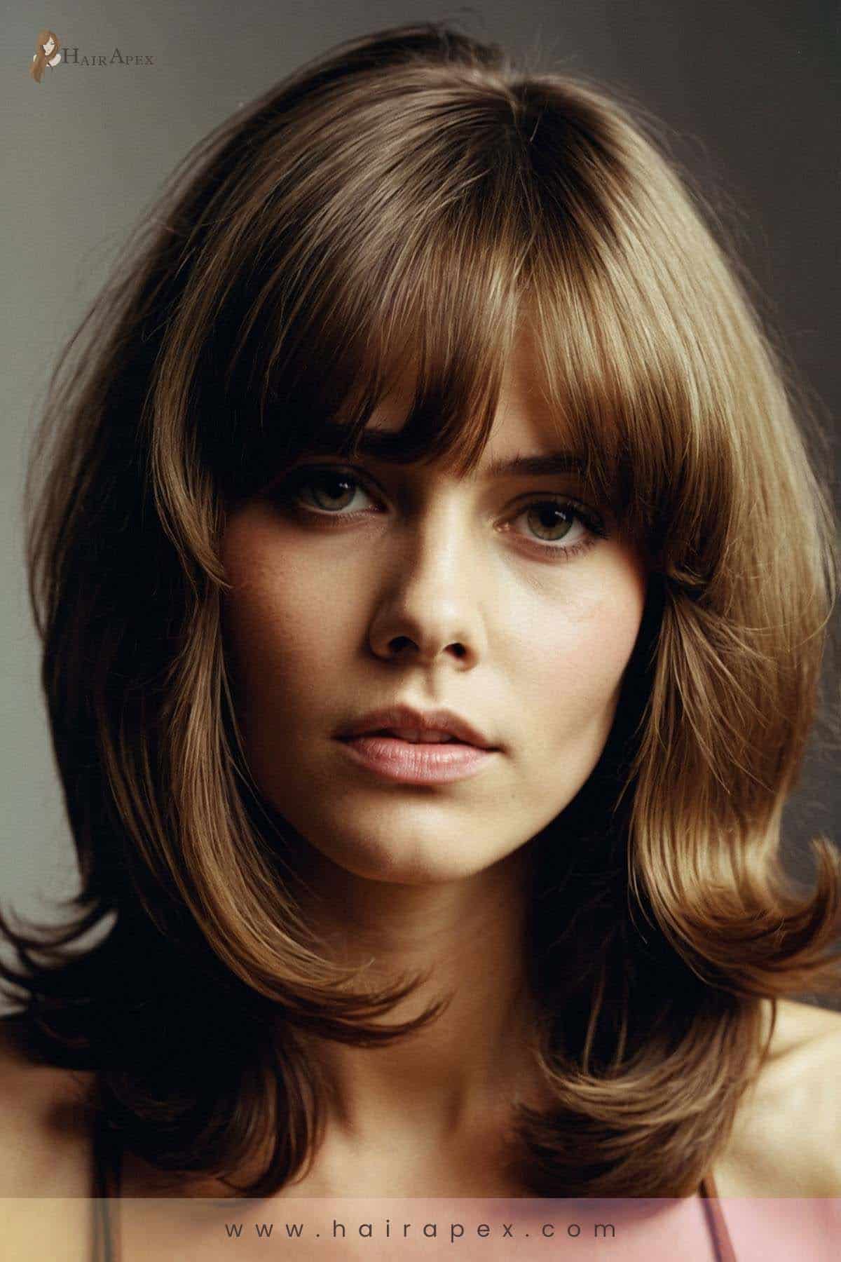 Medium Length Haircut 70s 19