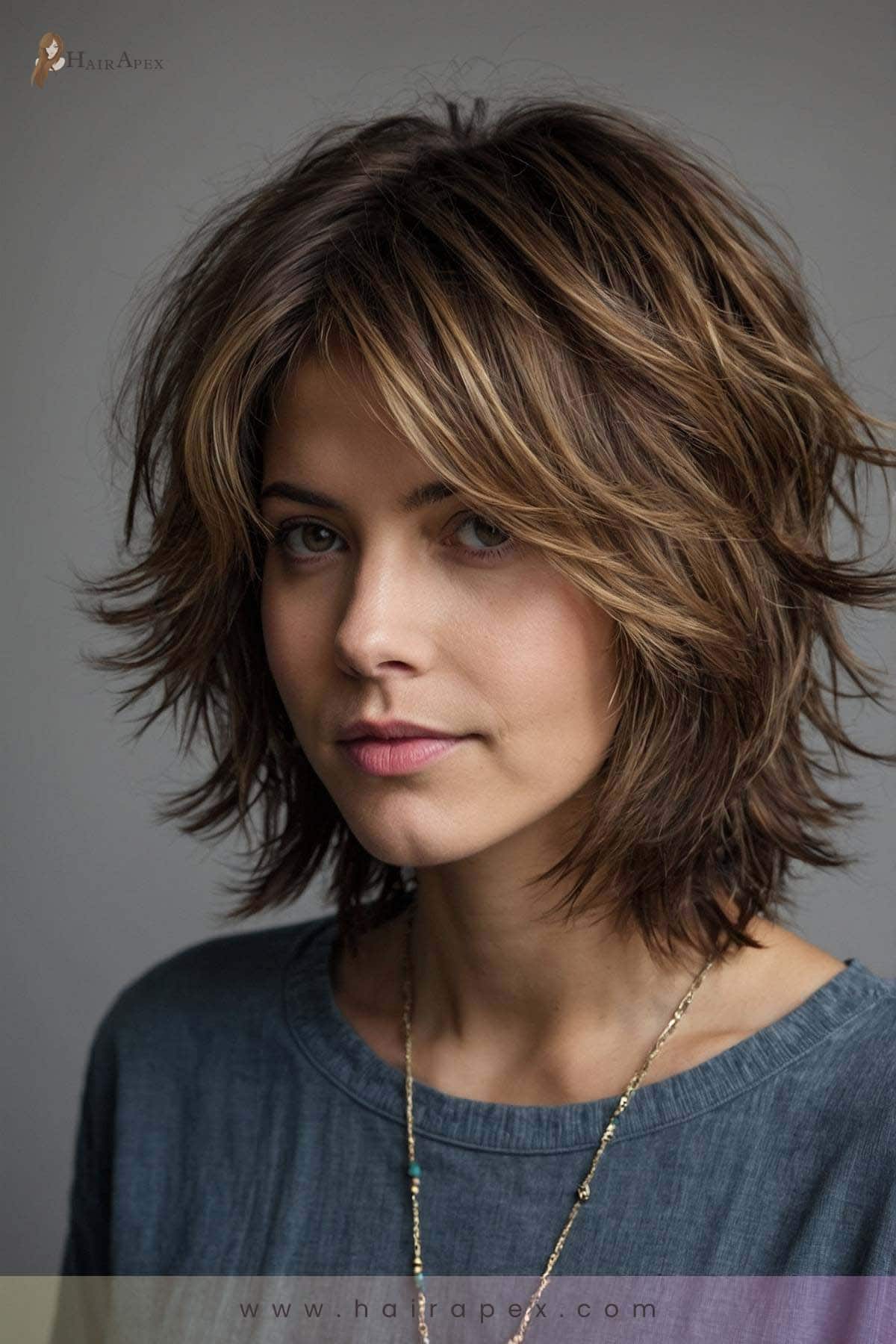 10. Layered Shag Cut