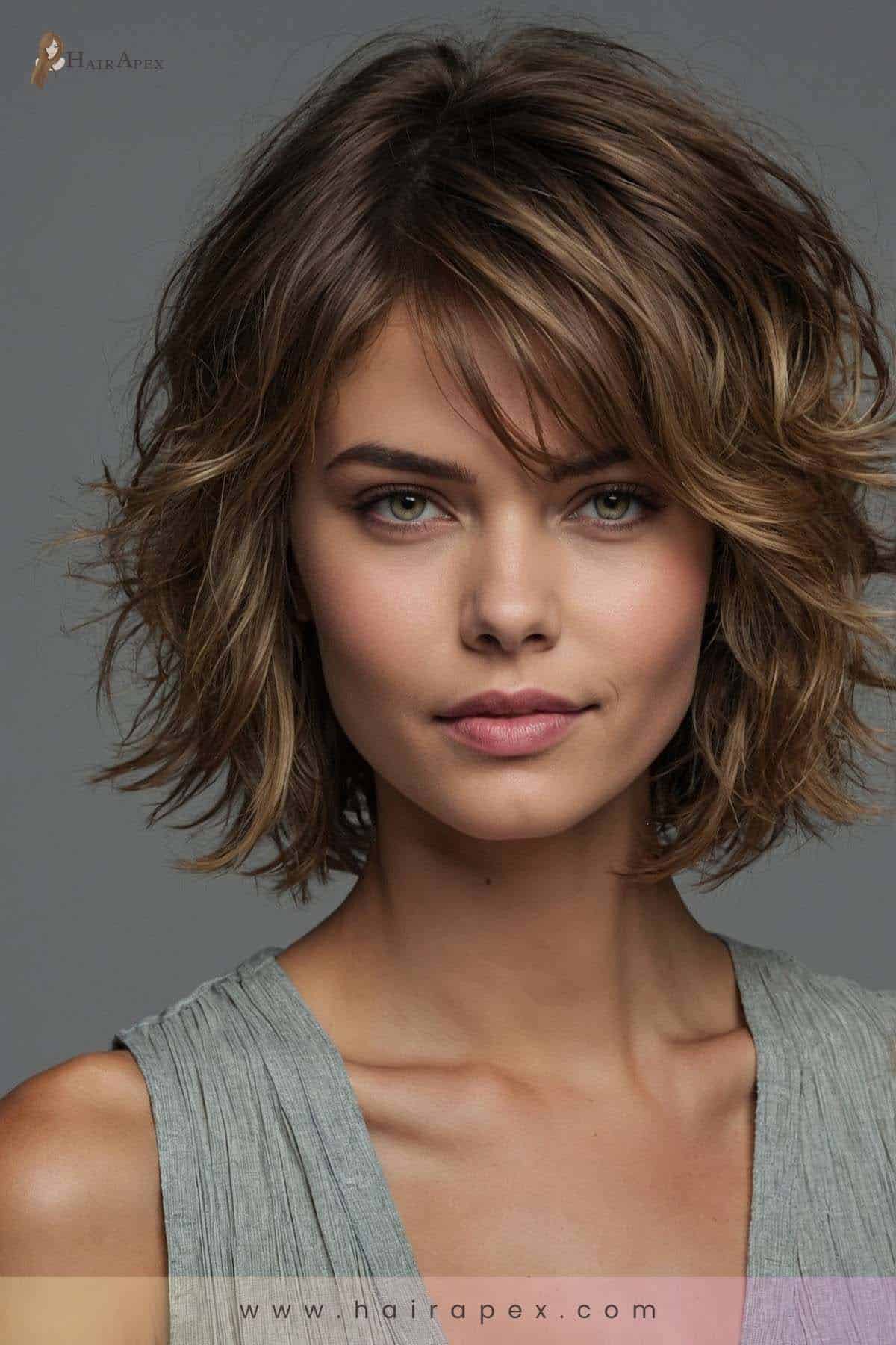 medium length haircut unstyled 19