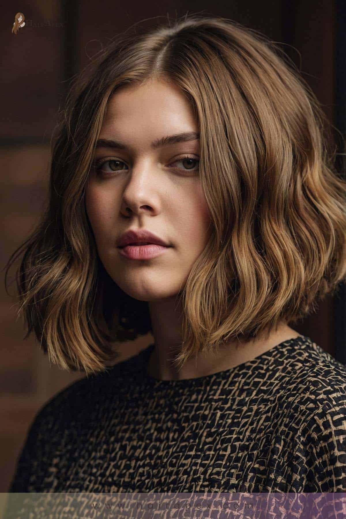 medium length haircut plus size women 21