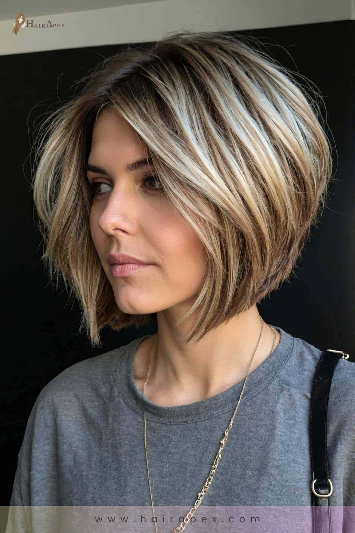 medium length haircut edgy 21