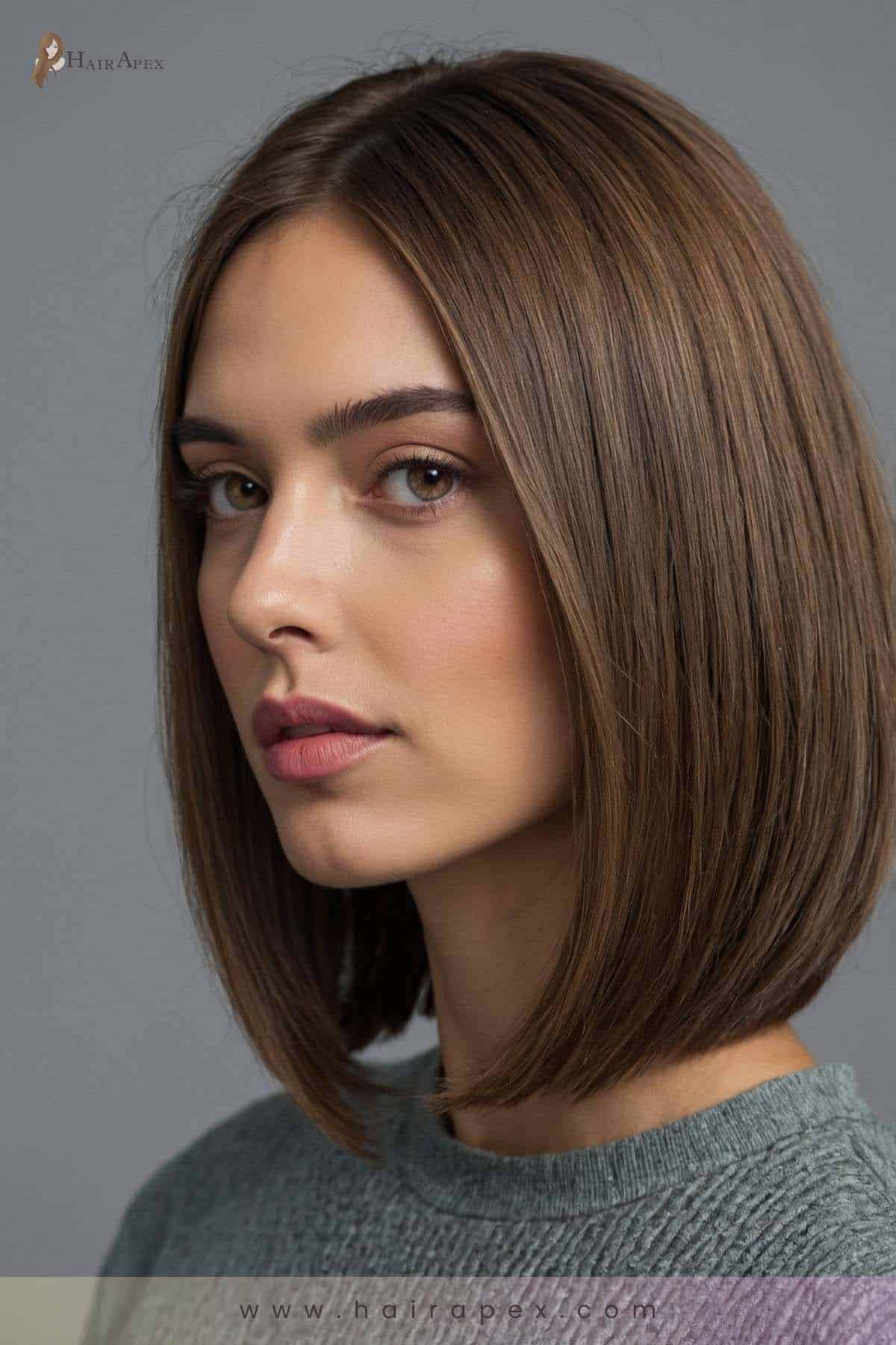 medium length haircut oval face 22