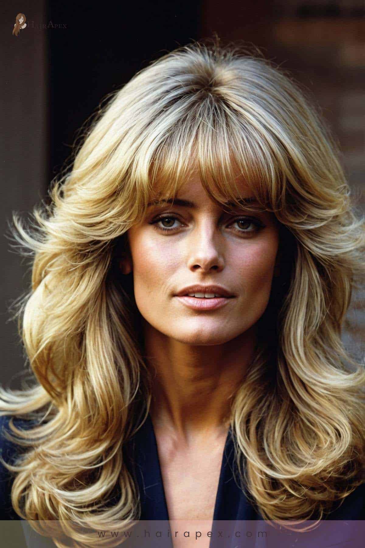 Medium Length Haircut 70s 23