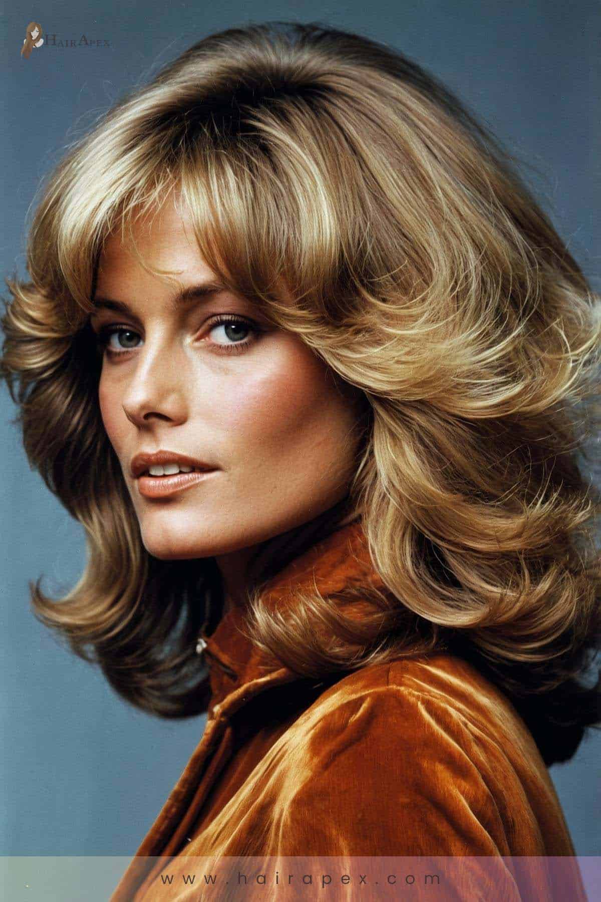 Medium Length Haircut 70s 24