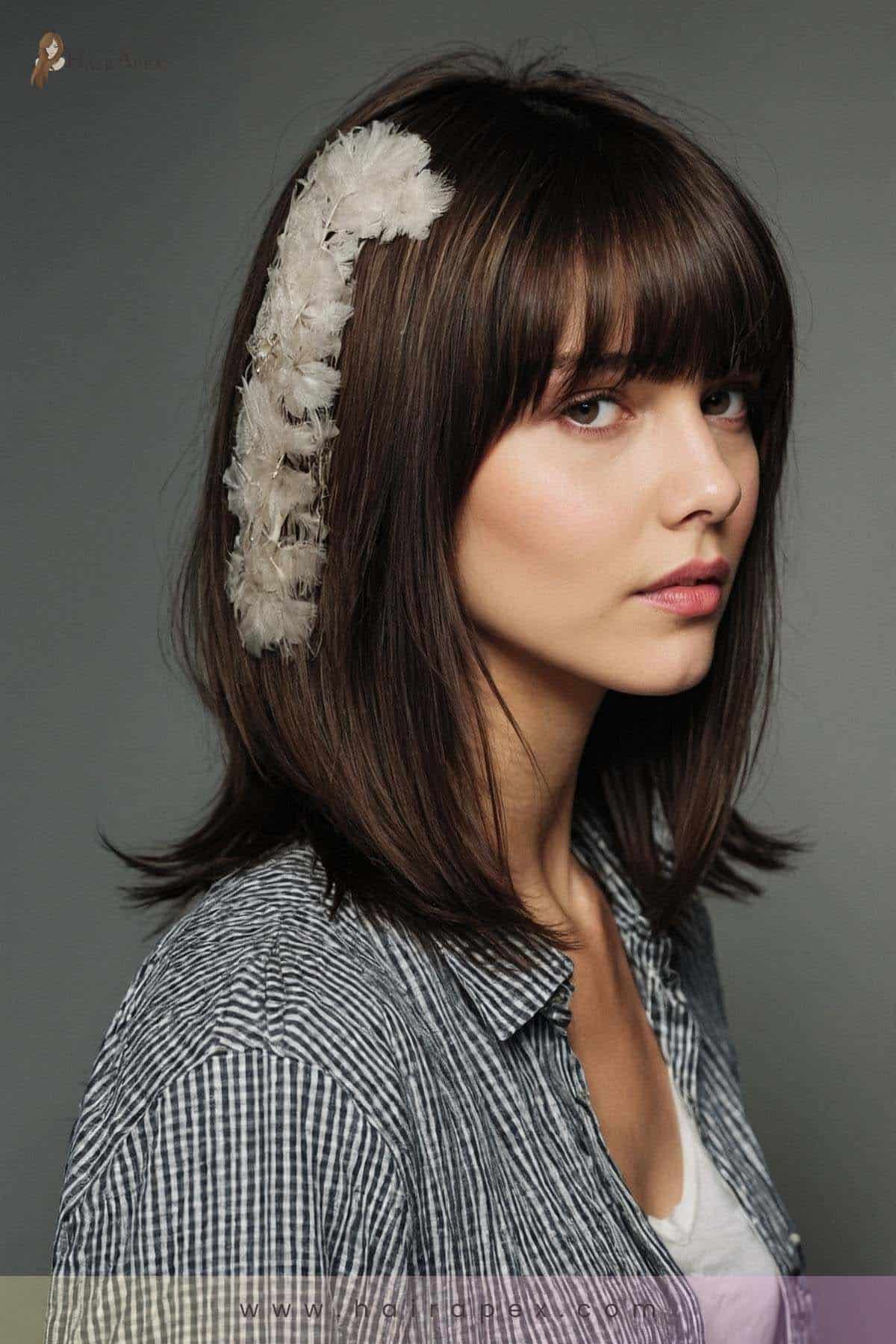 medium length haircut for thin hair 24