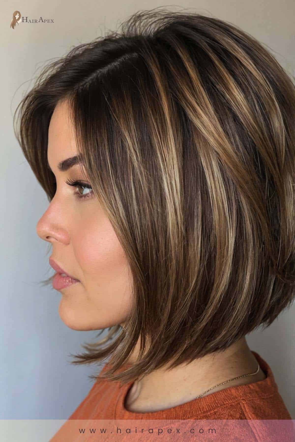 medium length haircut plus size women 26