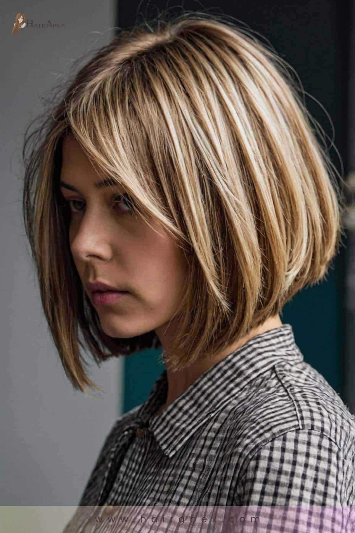 medium length haircut for thin hair 26