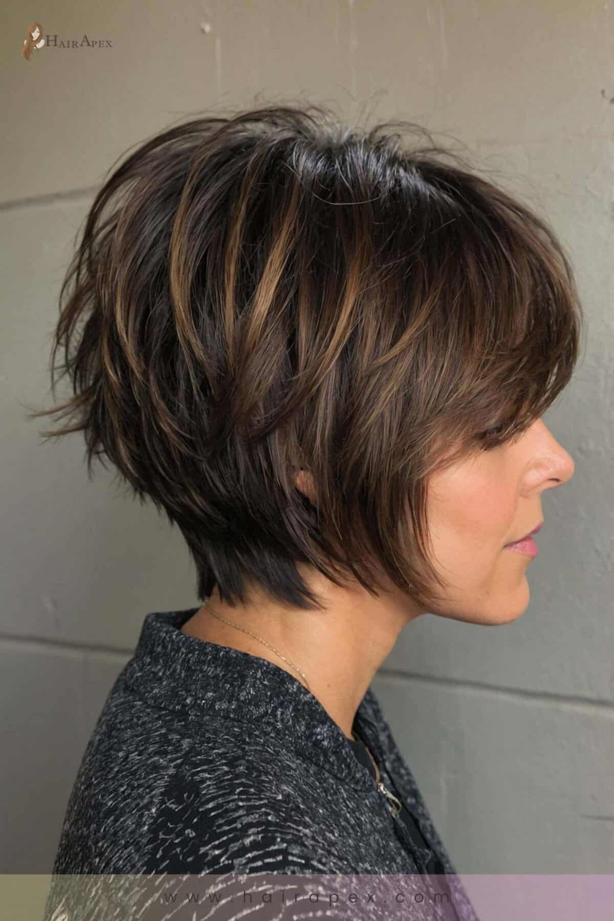 3 Layer Haircut Medium Length 28