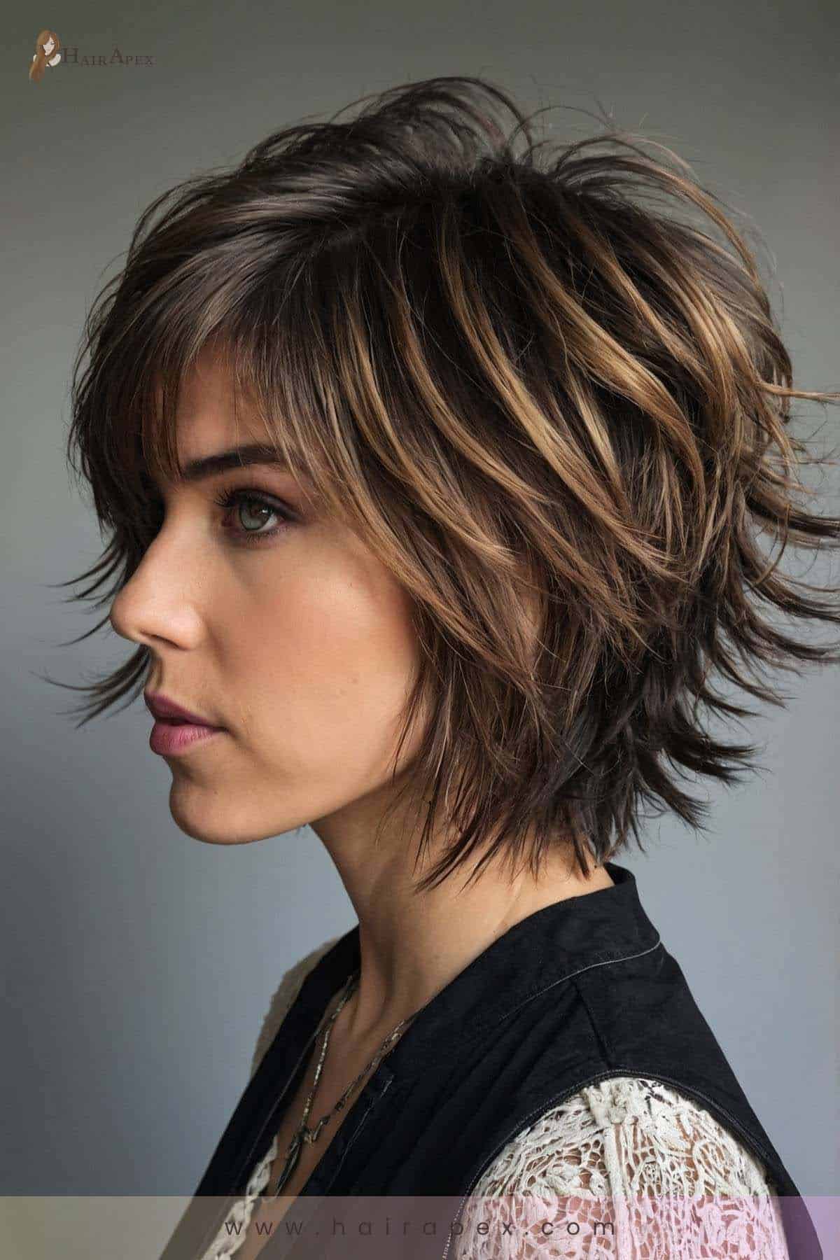 medium length haircut edgy 28