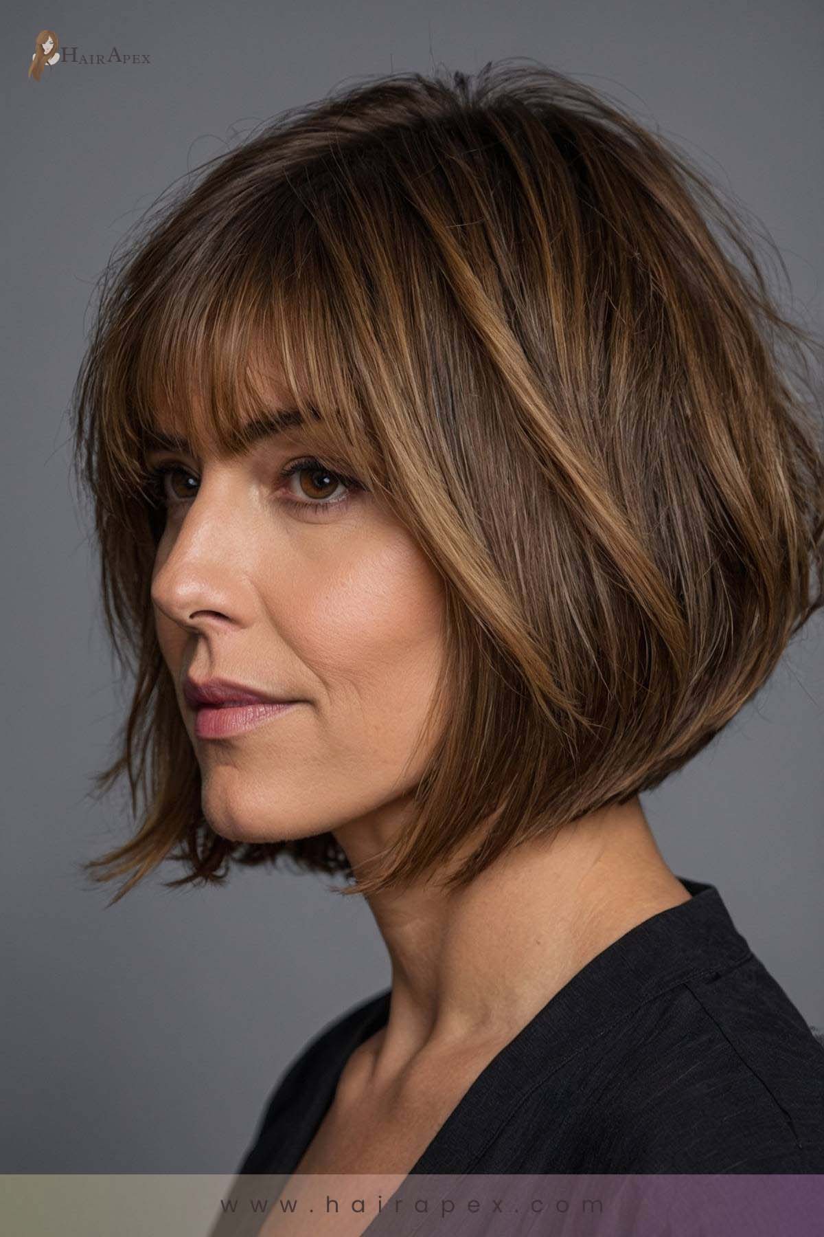 Medium Length Haircut 40 Year Old Woman 28