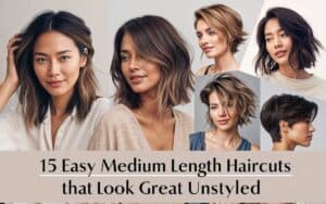 15 Easy Medium Length Haircuts That Look Great Unstyled