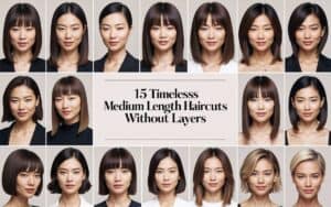 15 Timeless Medium Length Haircuts Without Layers