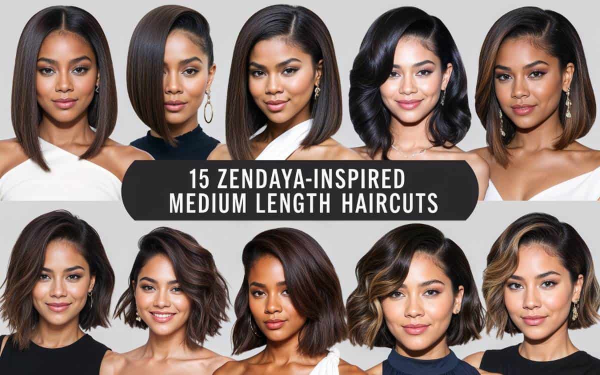 15 Zendaya Inspired Medium Length Haircuts