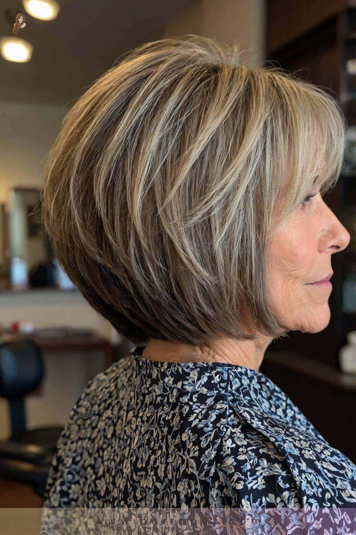 Medium Length Haircut 60 Year Old 30