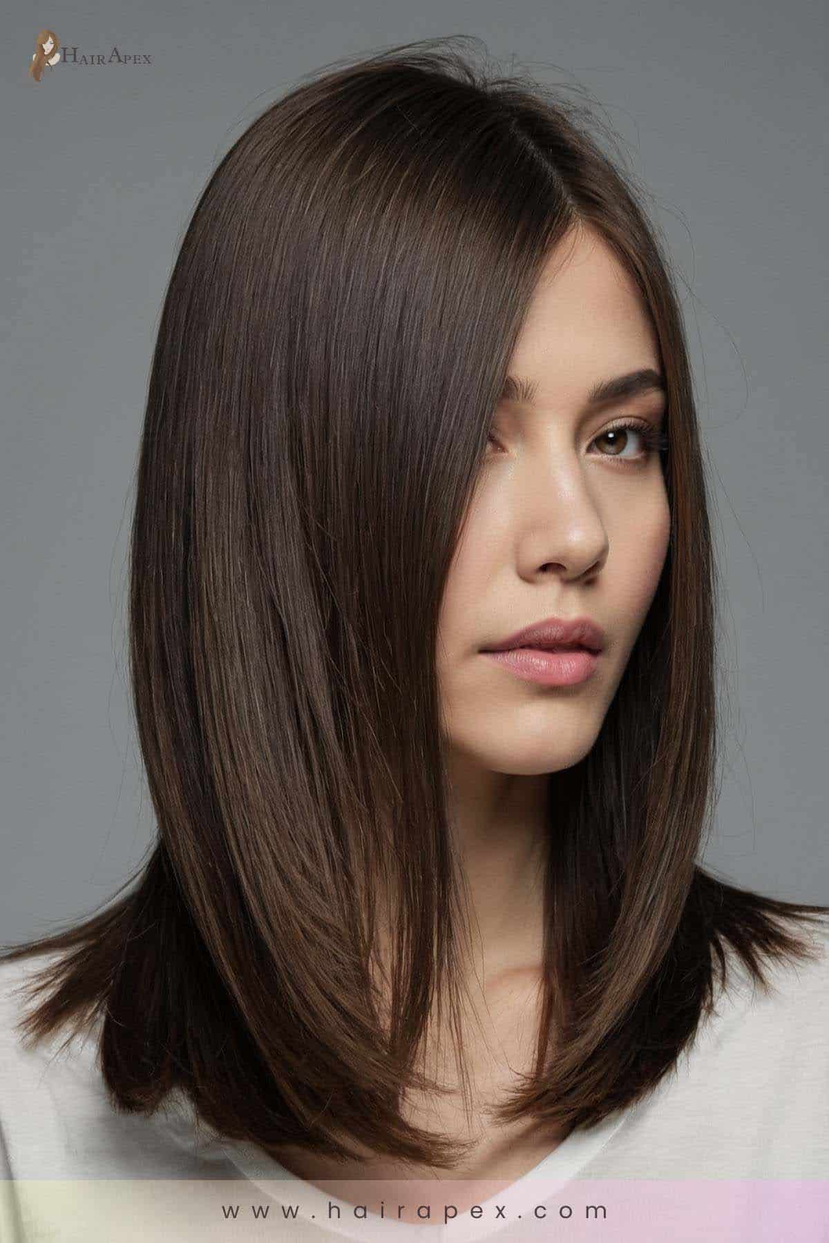 medium length haircut for thin hair 29