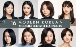 16 Modern Korean Medium Length Haircuts