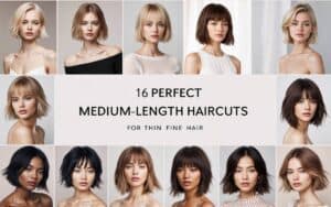 16 Perfect Medium Length Haircuts For Thin Fine Hair