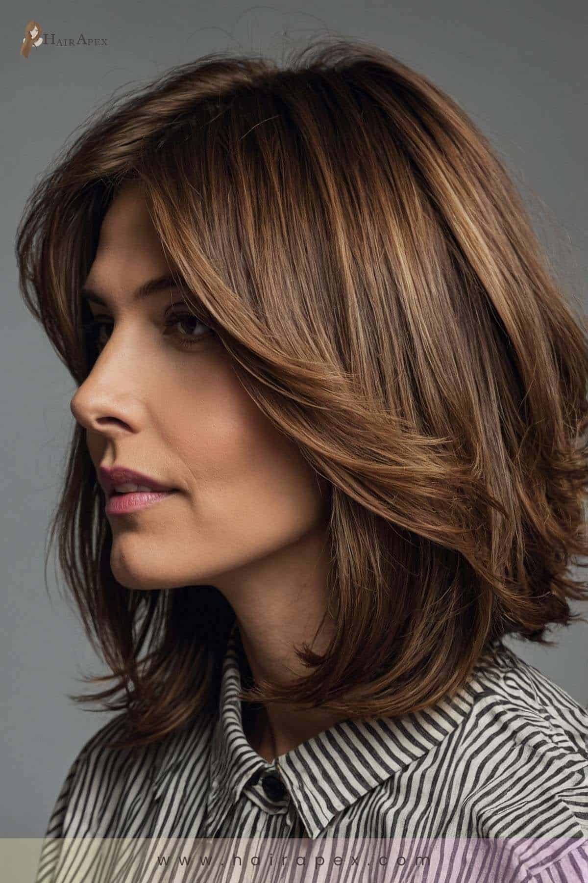 Medium Length Haircut 40 Year Old Woman 31