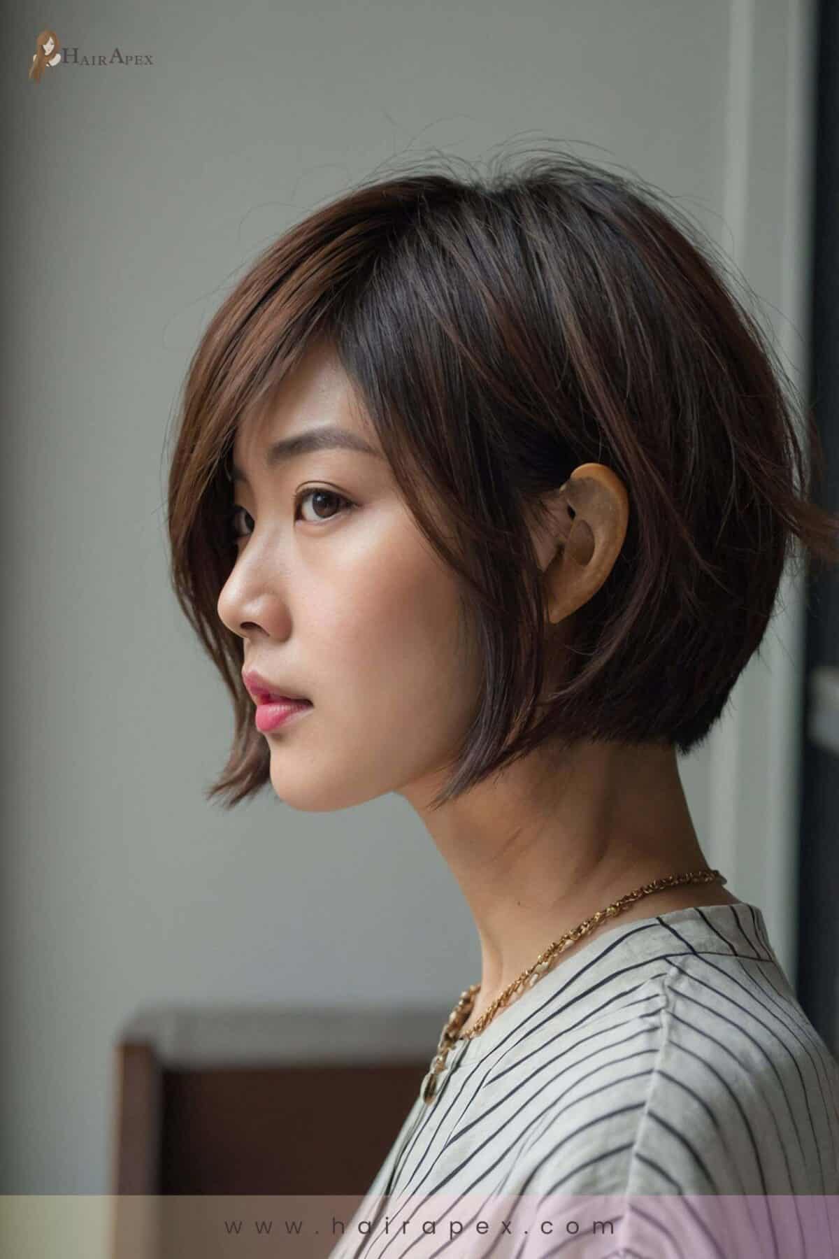 medium length haircut Asian 31