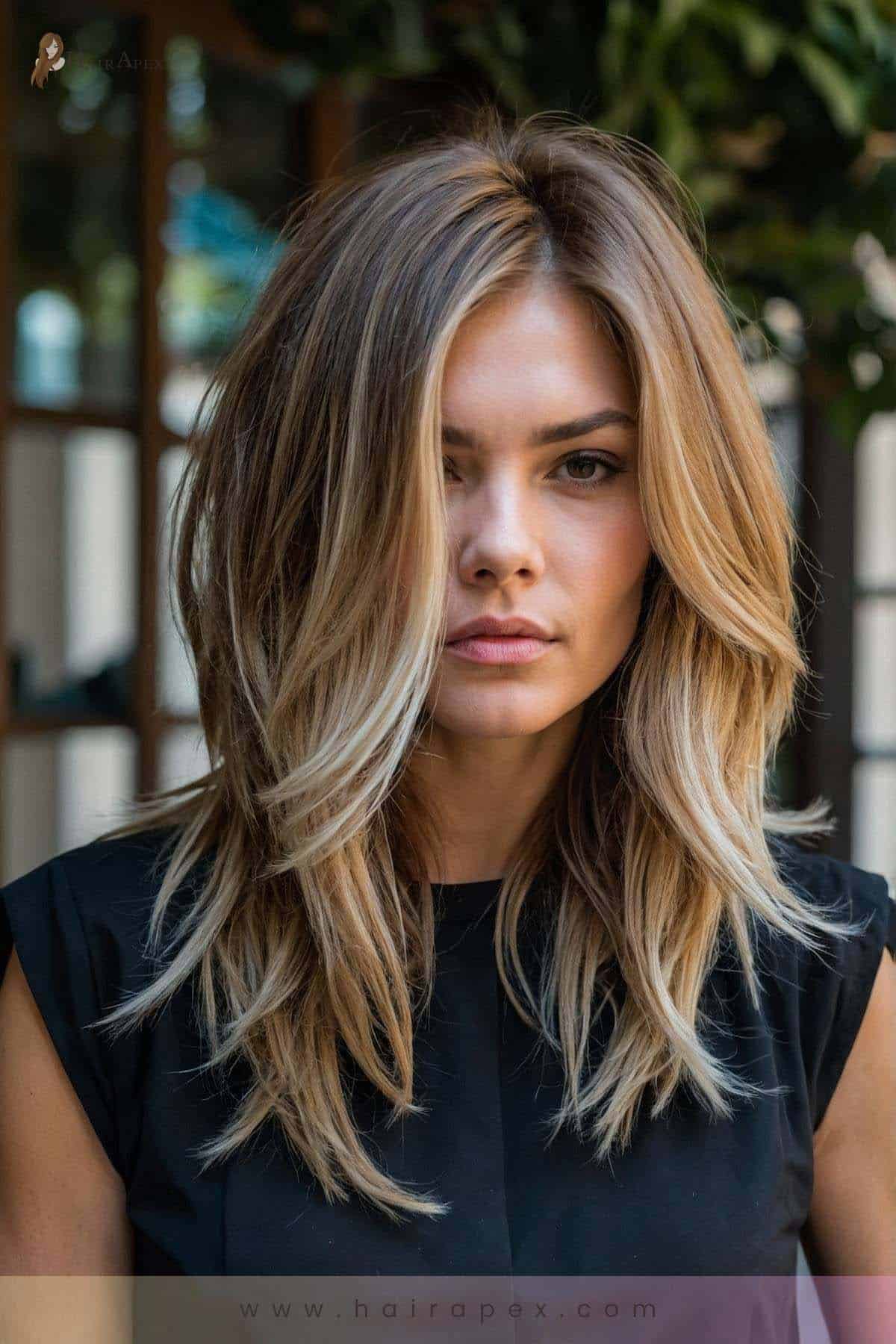 medium length haircut edgy 33