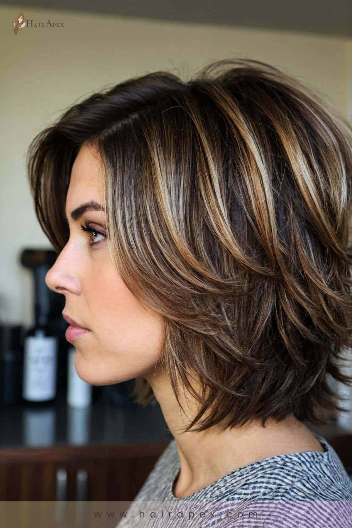 medium length haircut edgy 34