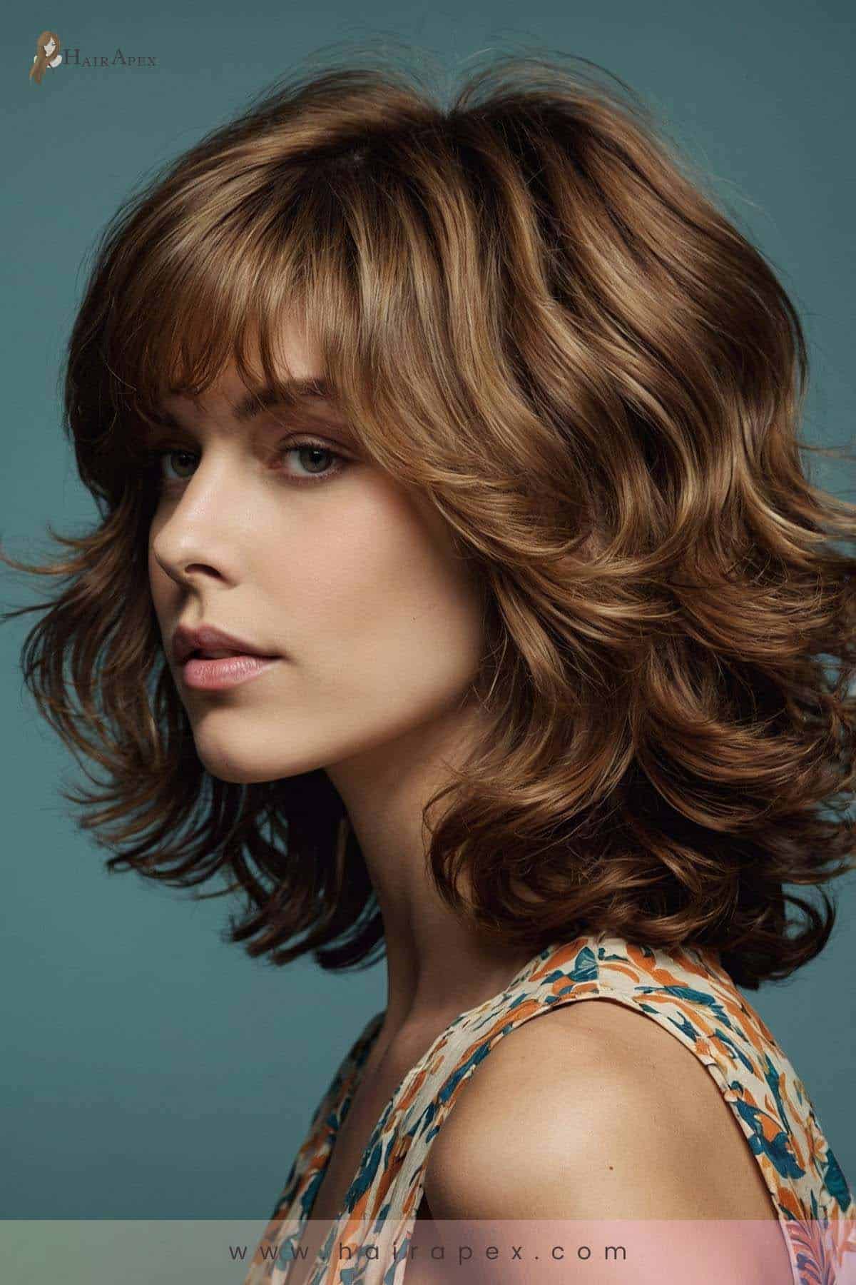 Medium Length Haircut 70s 34