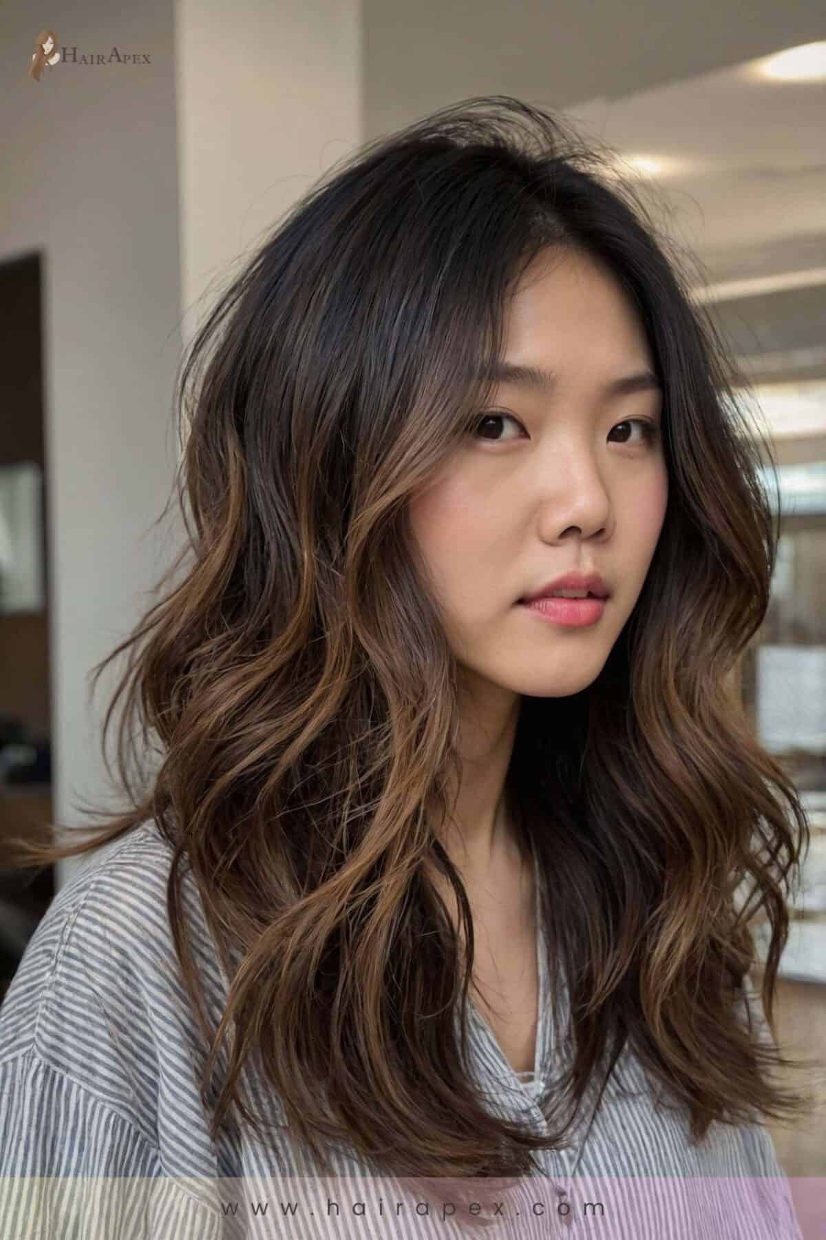 medium length haircut Asian 37