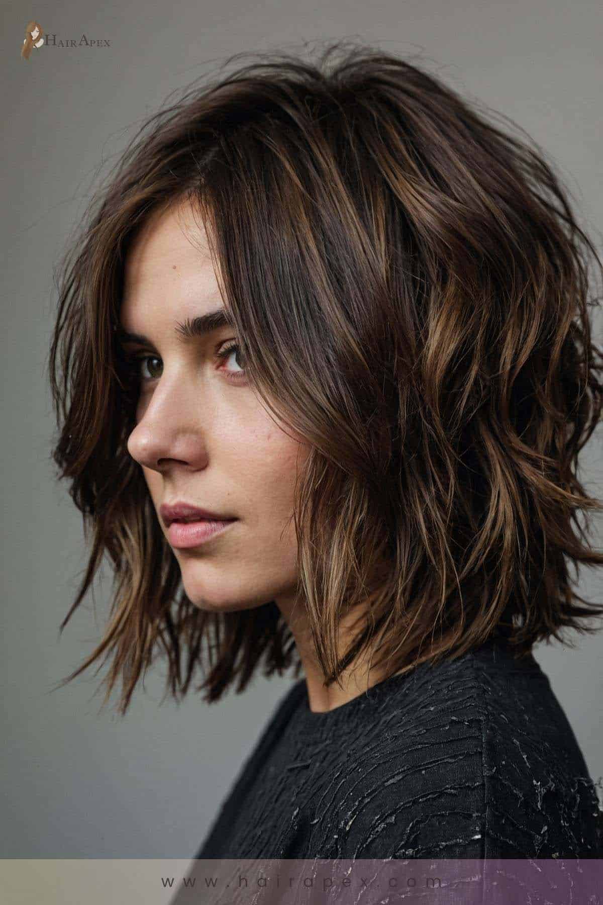 medium length haircut edgy 38