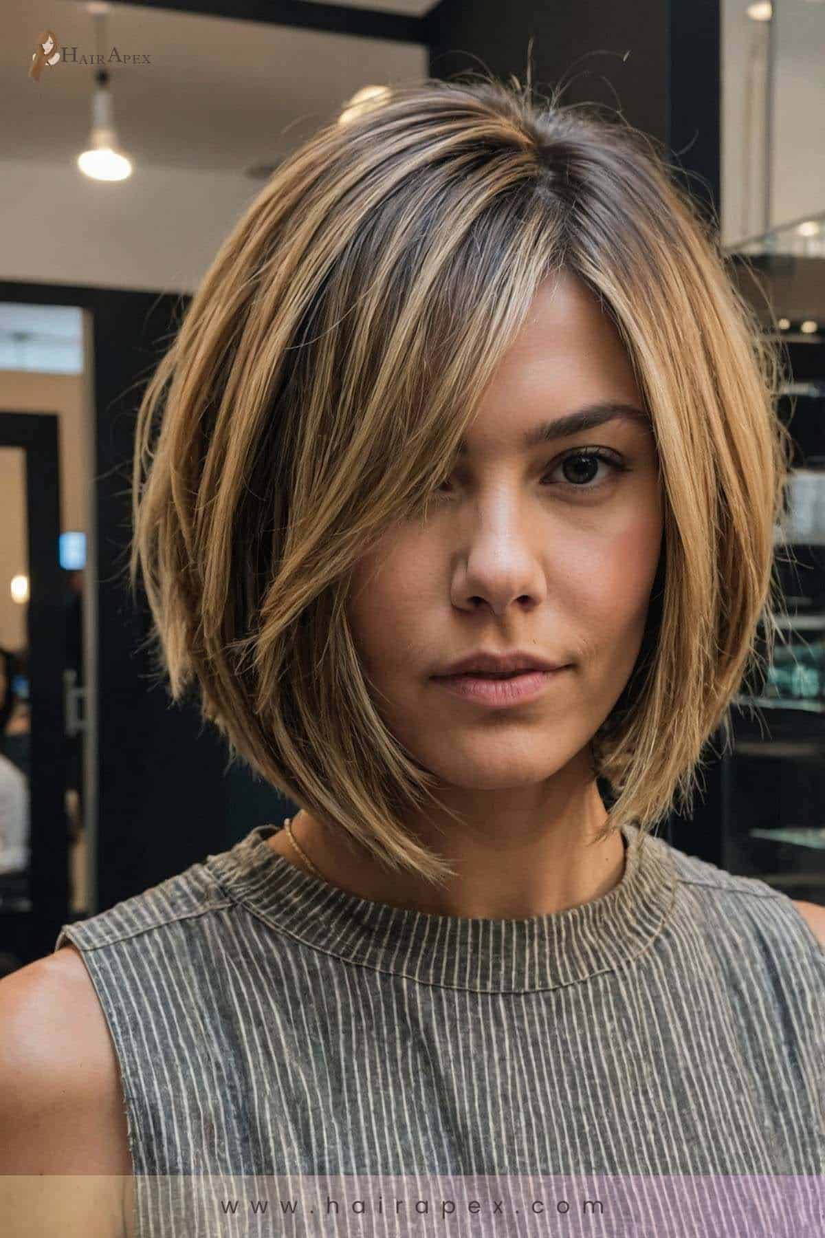 Medium Length Haircut 360 3