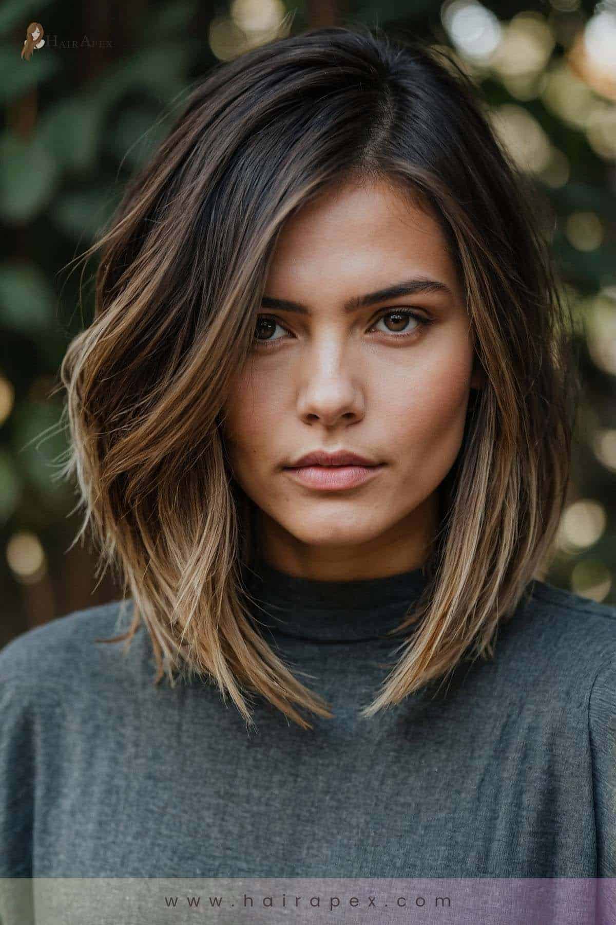 medium length haircut edgy 3