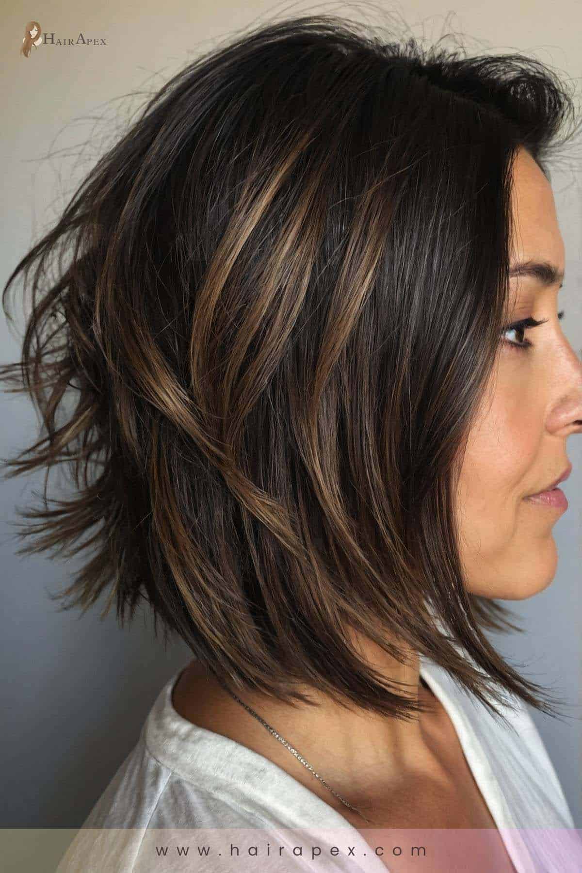 medium length haircut edgy 4