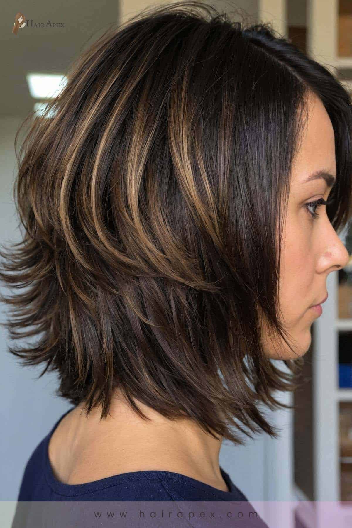 Medium Length Haircut 1c 4