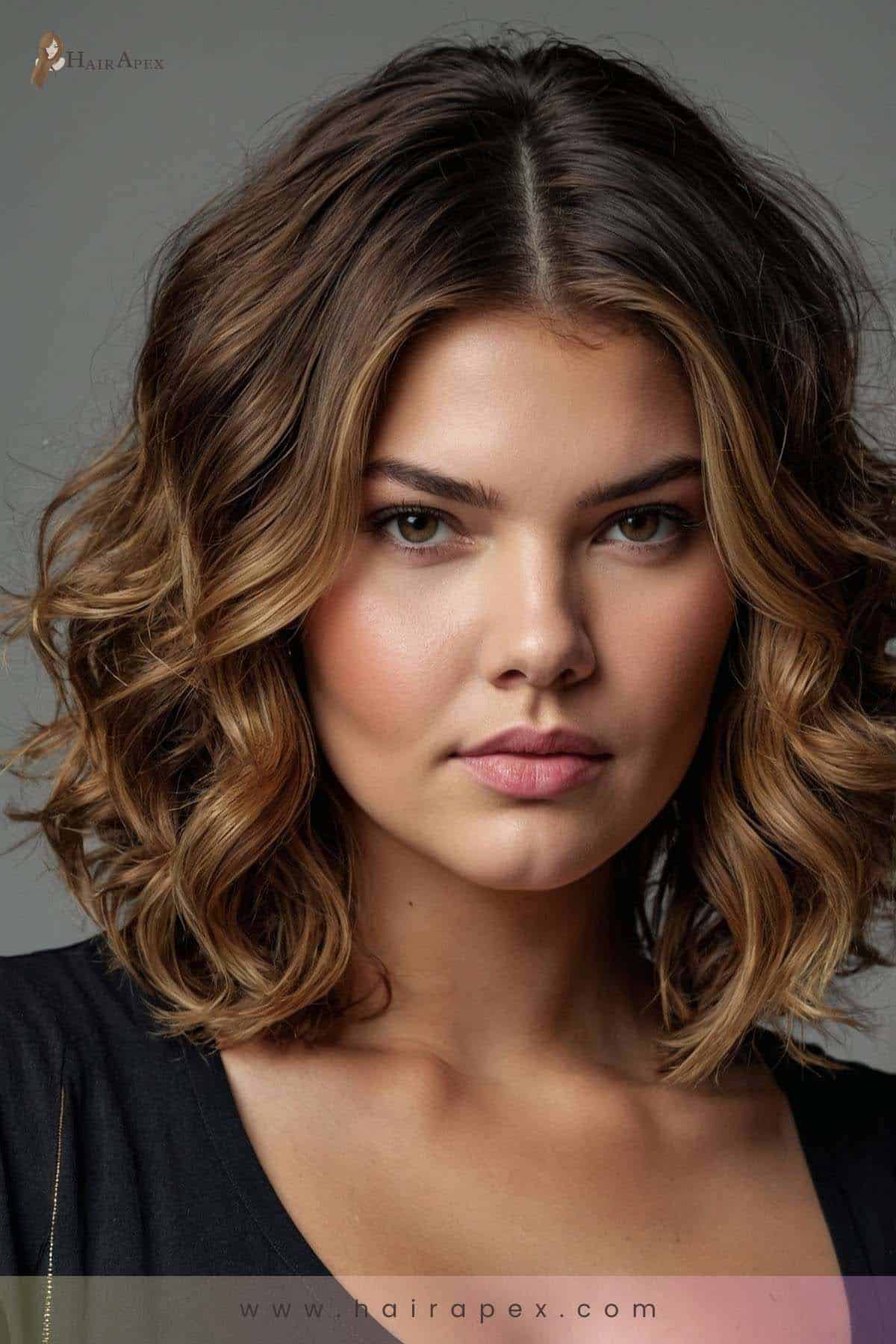 medium length haircut plus size women 3