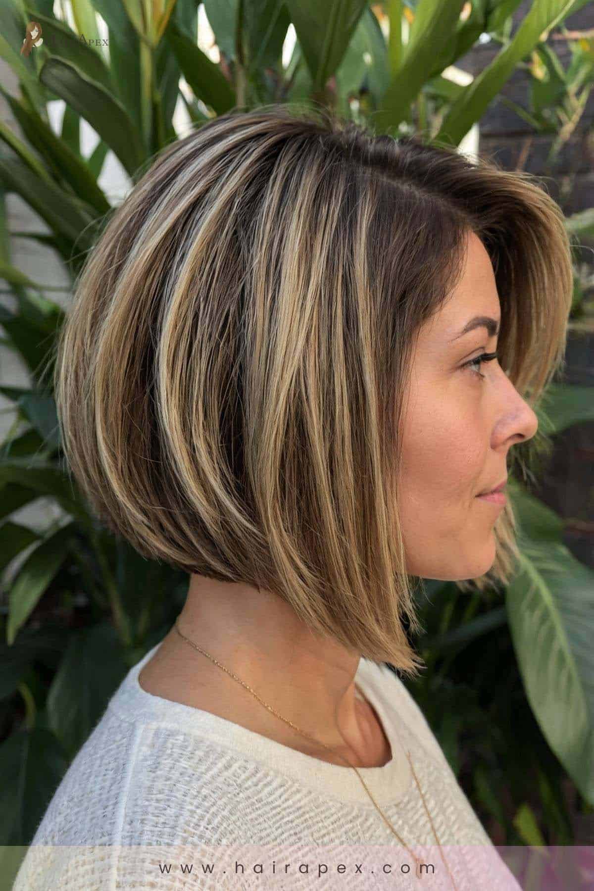 medium length haircut for thin hair 4