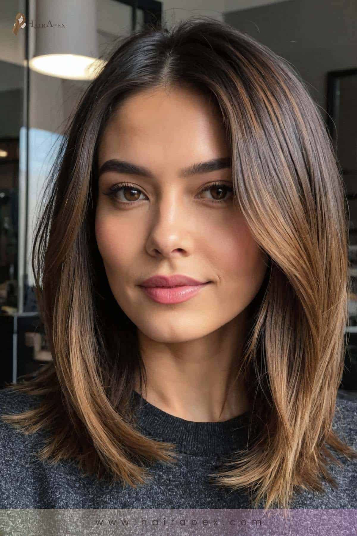 medium length haircut side part 3