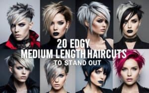 20 Edgy Medium Length Haircuts To Stand Out