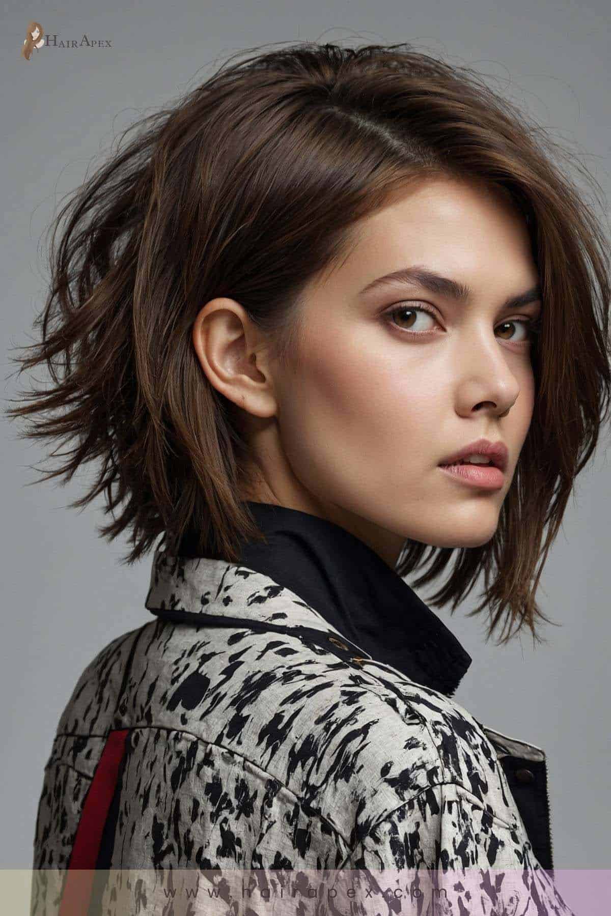 medium length haircut edgy 39