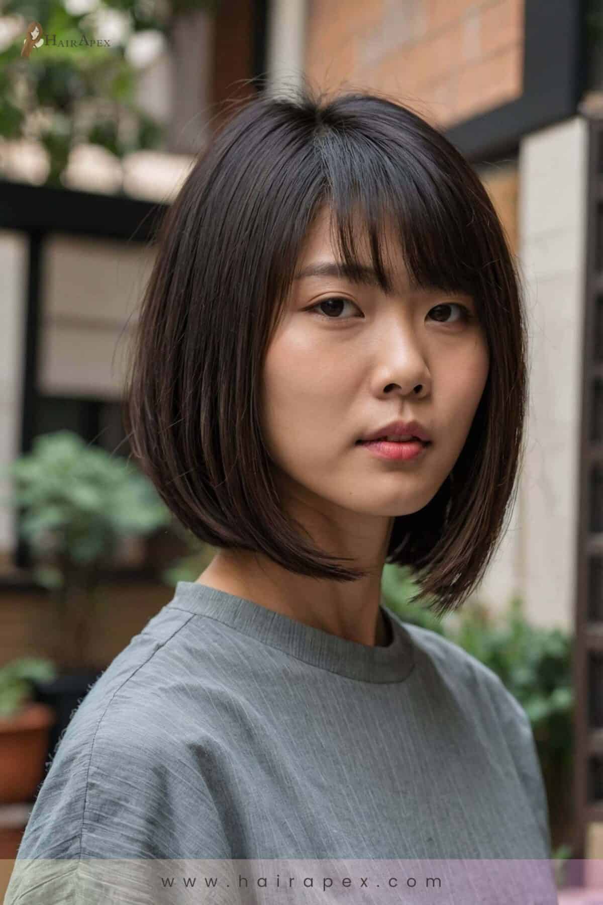 medium length haircut Asian 41