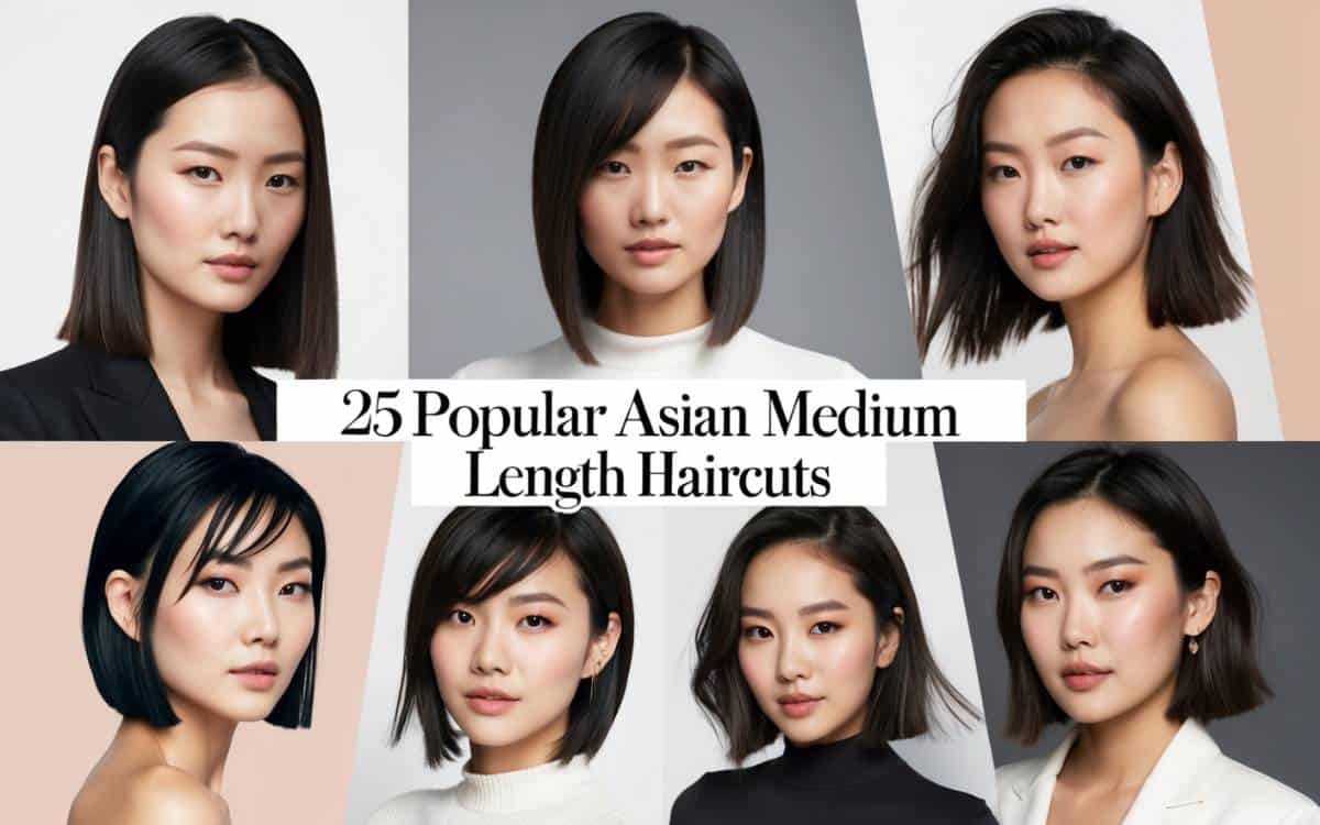 25 Popular Asian Medium Length Haircuts