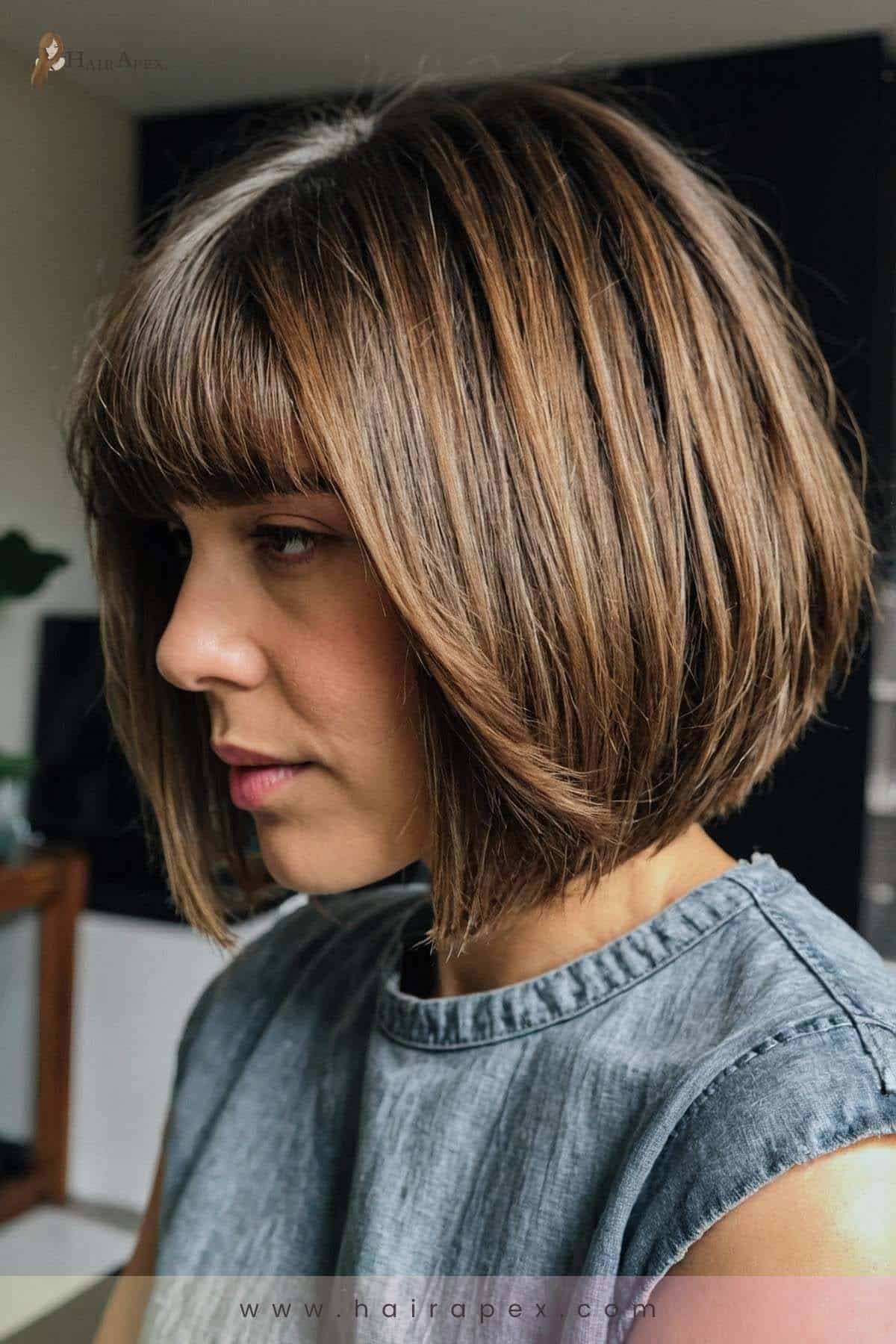 Medium Length Haircut 1c 6