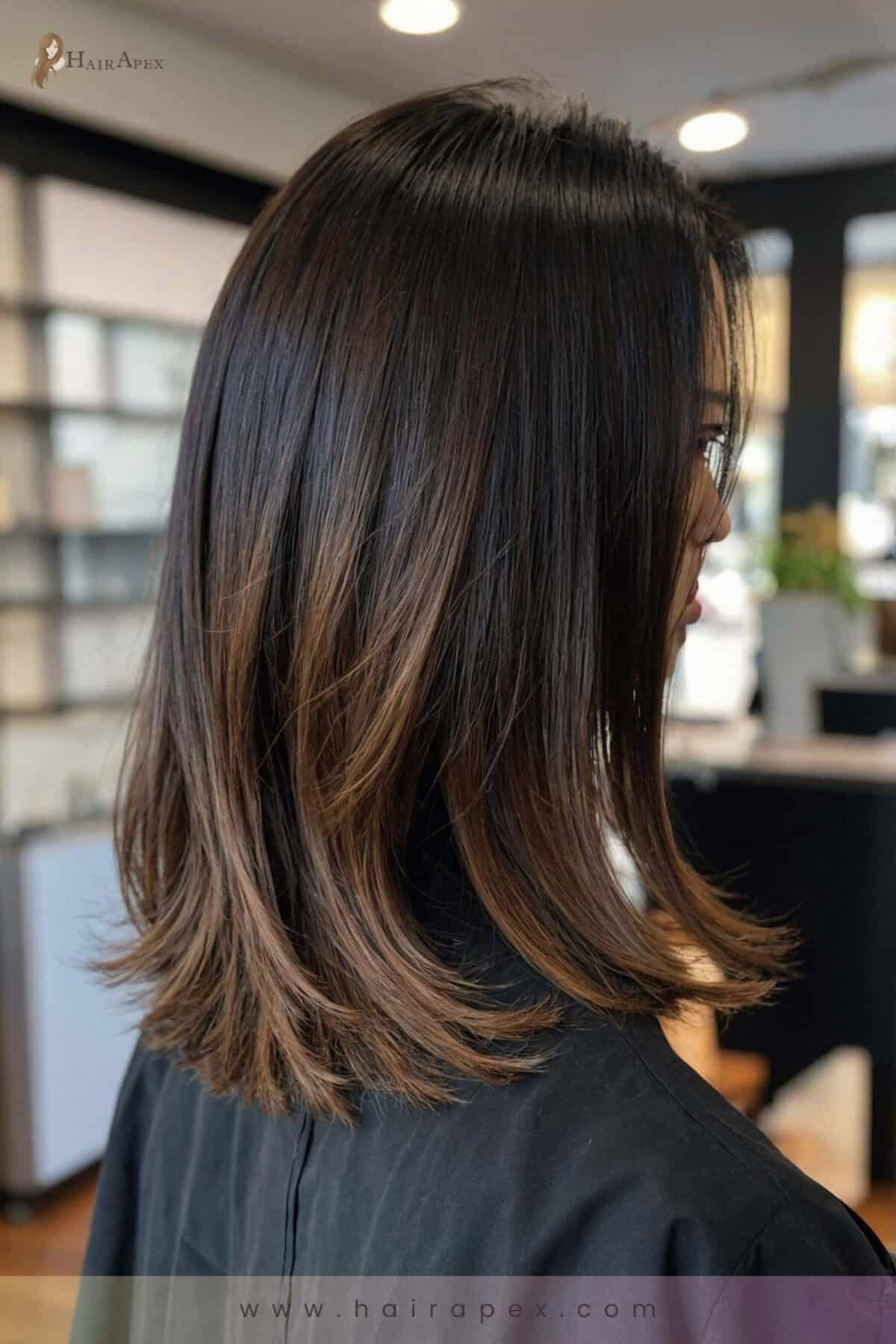 medium length haircut Asian 6