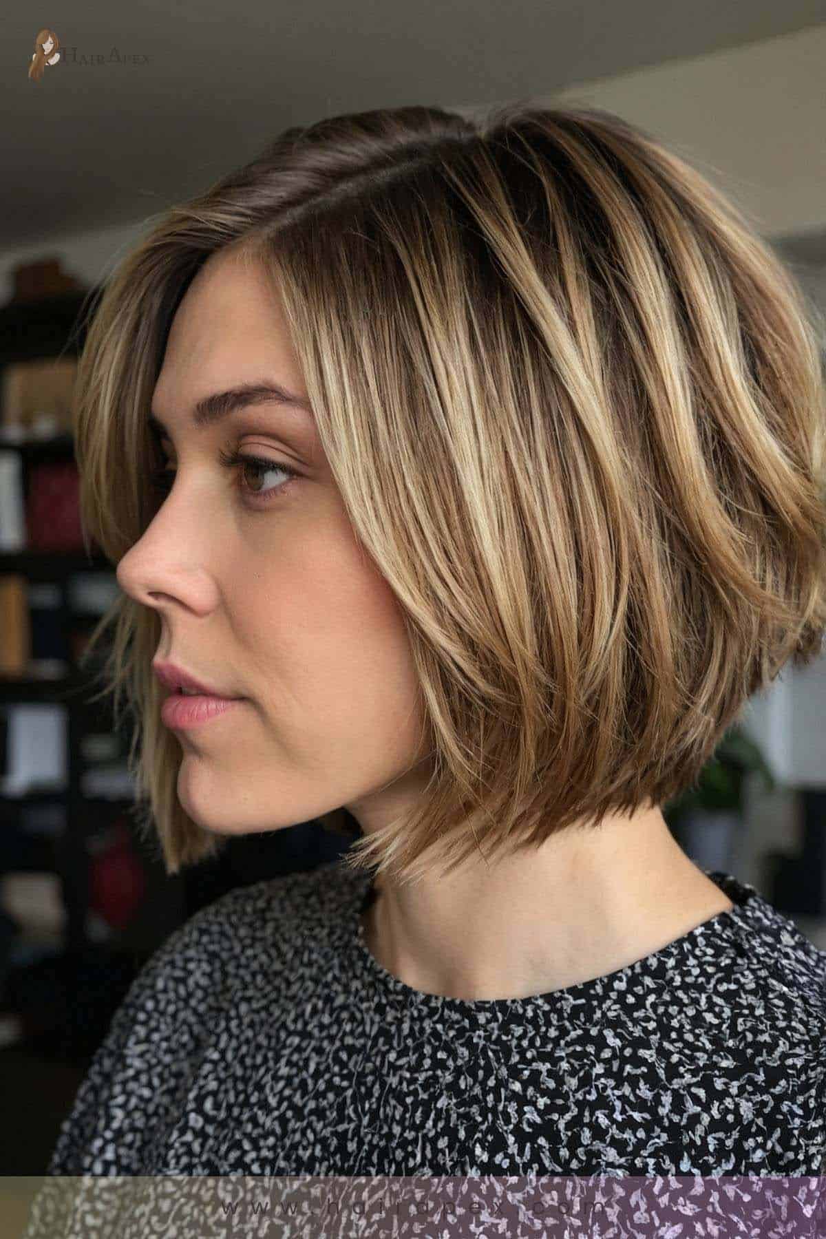 medium length haircut unstyled 5