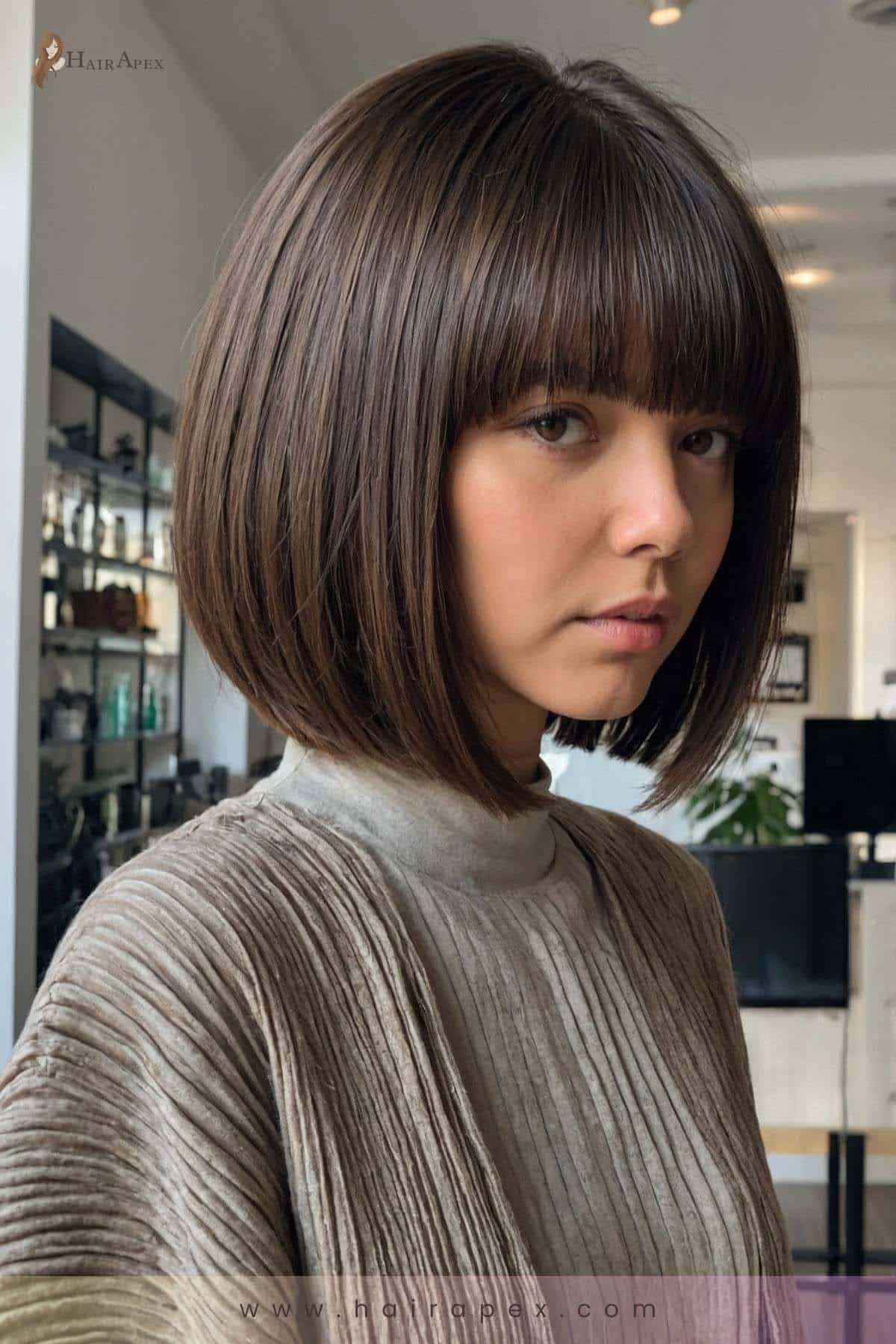 Medium Length Haircut 360 7