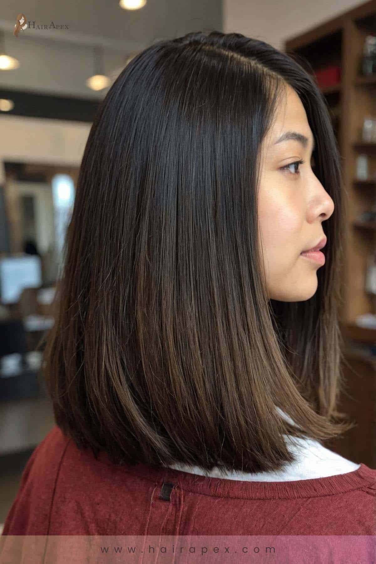 Medium Length Haircut 1c 8