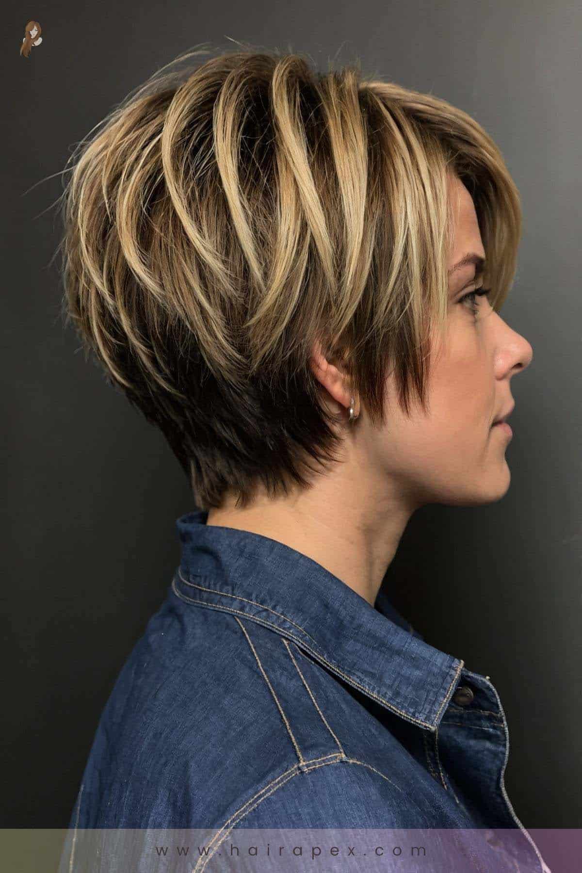 medium length haircut edgy 7