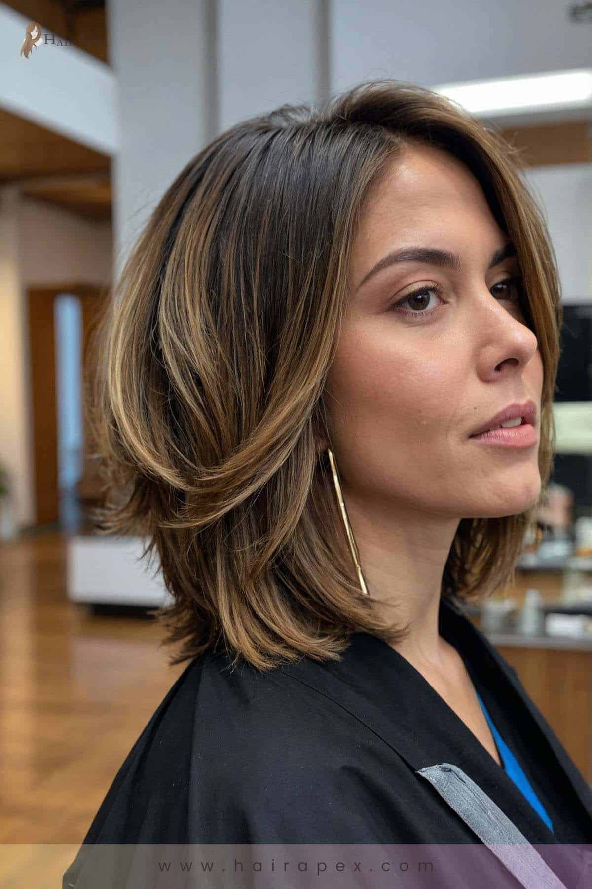 Medium Length Haircut 360 9