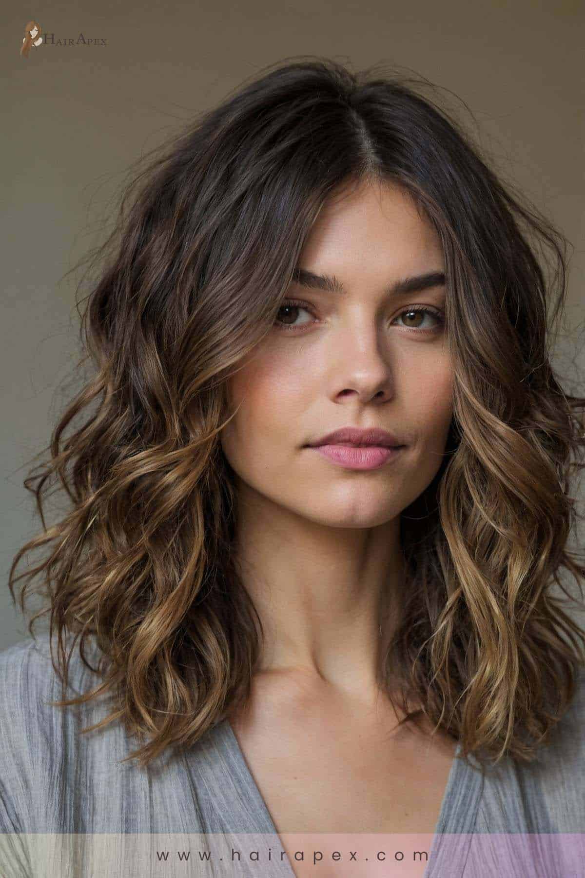 medium length haircut unstyled 9