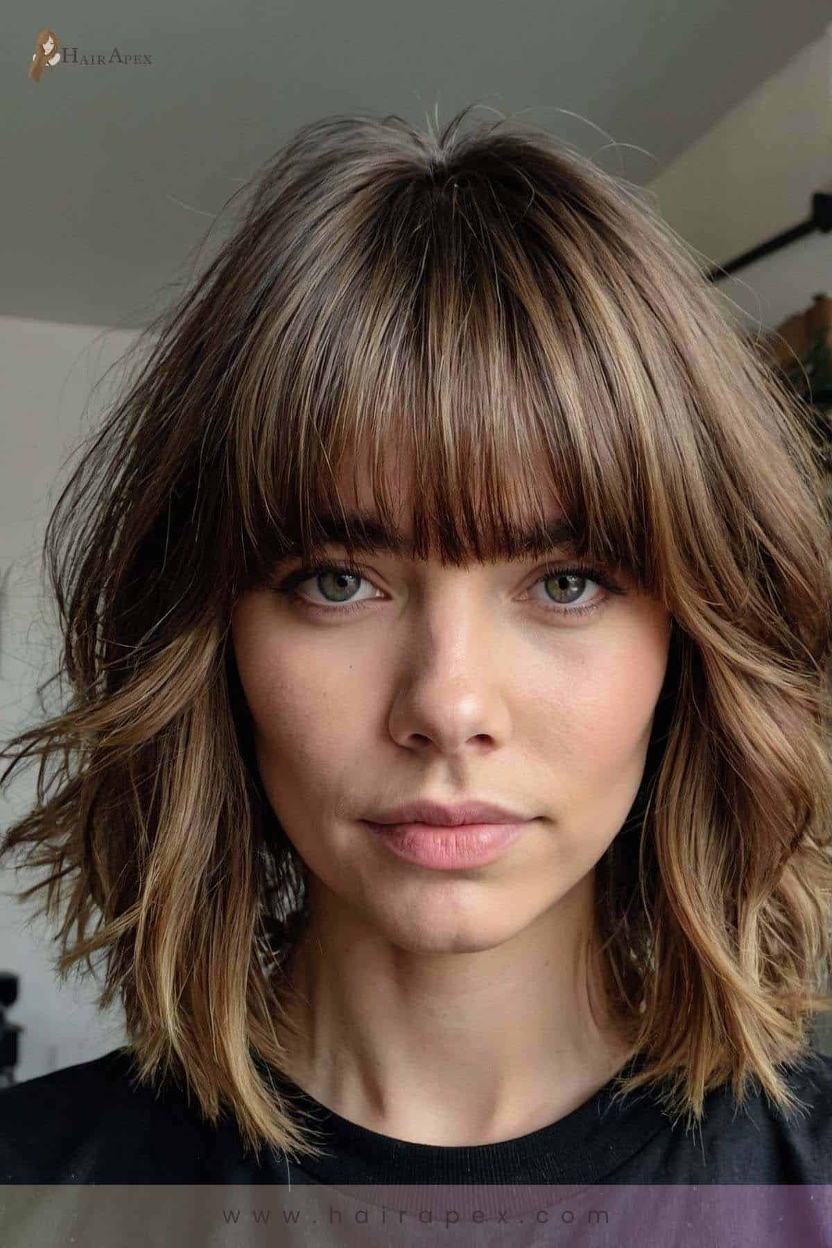 Medium Length Haircut 360 11